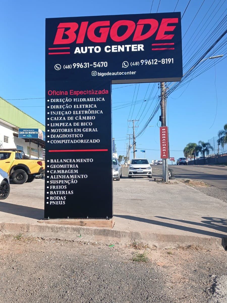 Totem do Bigode Auto Center